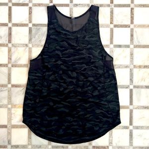 Lululemon athletica camo print tank top